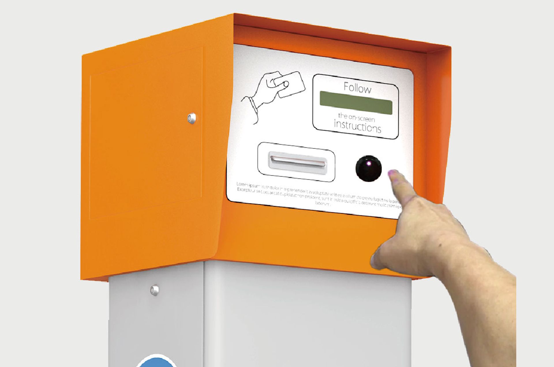 Metal IR Proximity Sensor - Parking Lot Ticket Machine