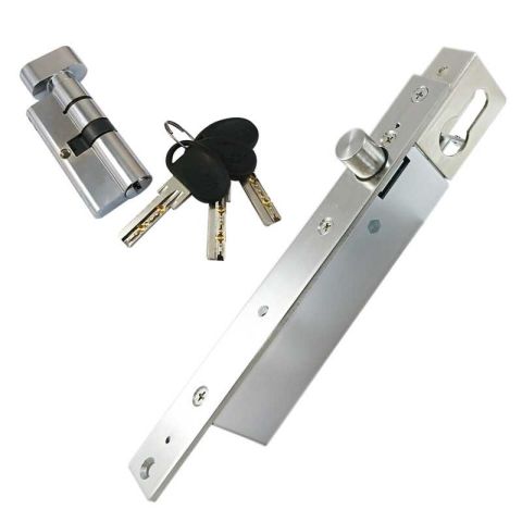 Electric Bolt Lock with Key Cylinder– Fail Secure (Ultra Narrow)