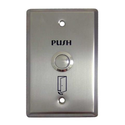 開門按鈕 (不鏽鋼面板，switch 防水 IP65)