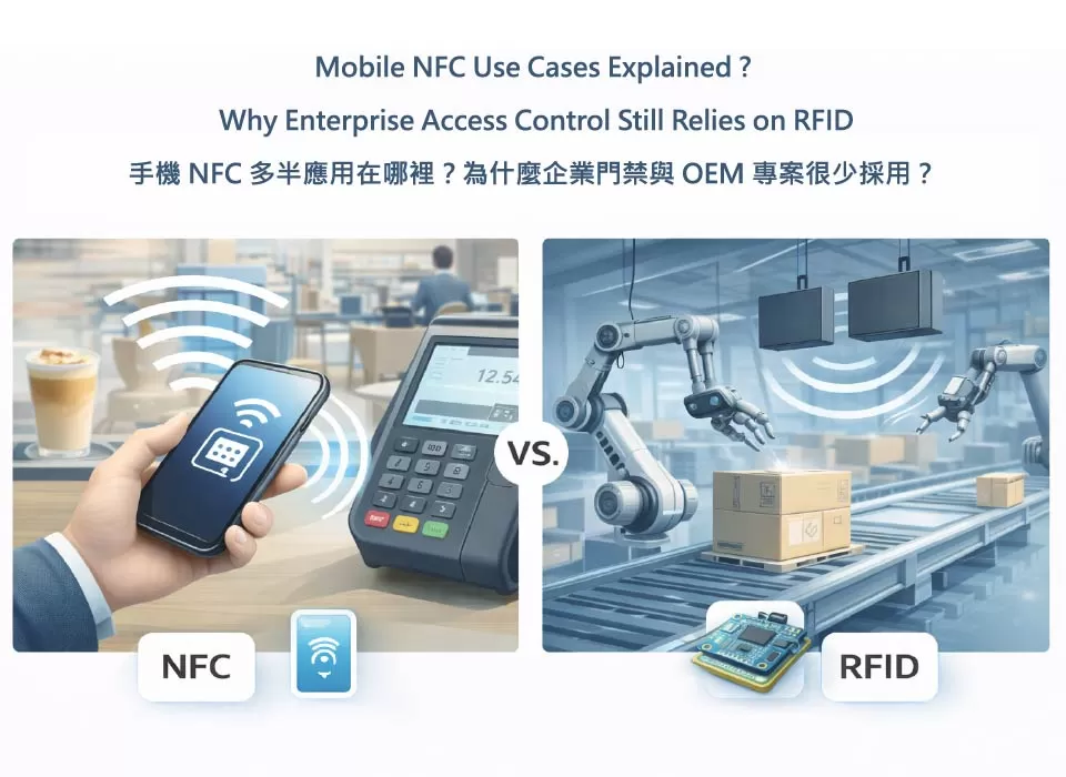 Mobile NFC Use Cases Explained: Why Enterprise Access Control Still Relies on RFID