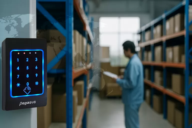 rfid-sme-warehouse-management-global-supply-chain-touch-keypad-door-controller
