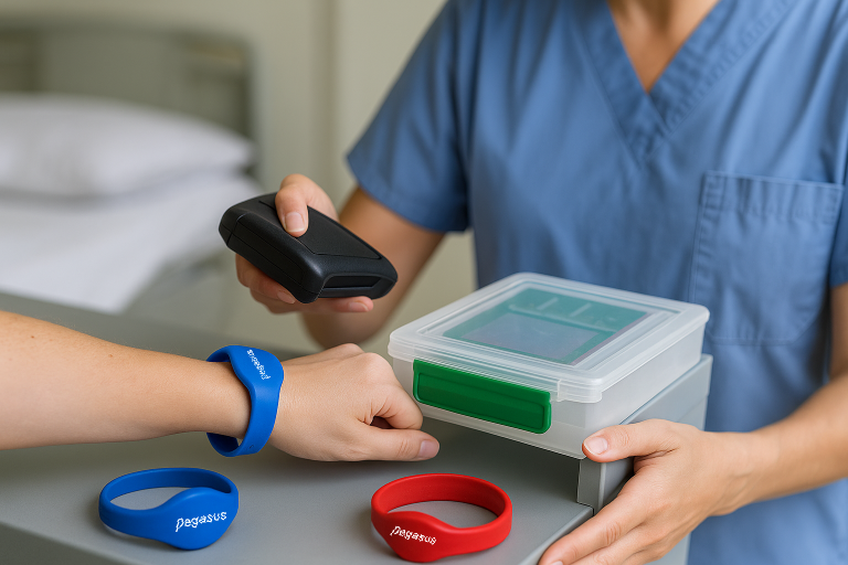 rfid-hospital-nurse-patient-wristband-medication-cart