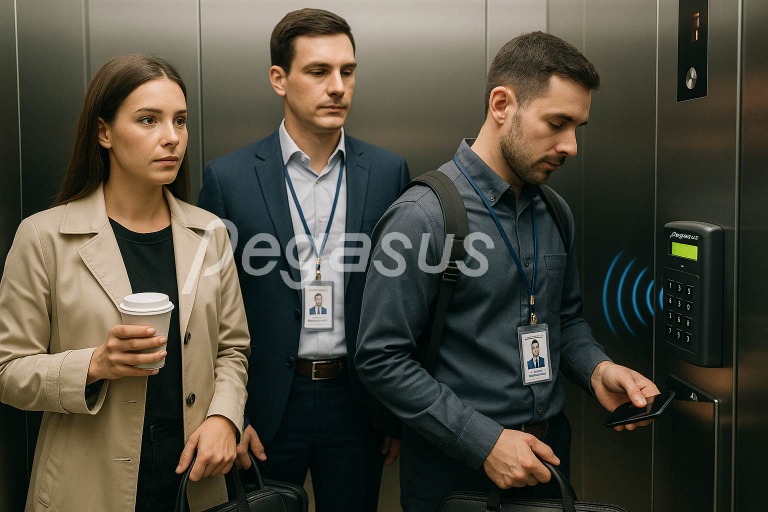 RFID Elevator Access Control-PONGEE_PEGASUS