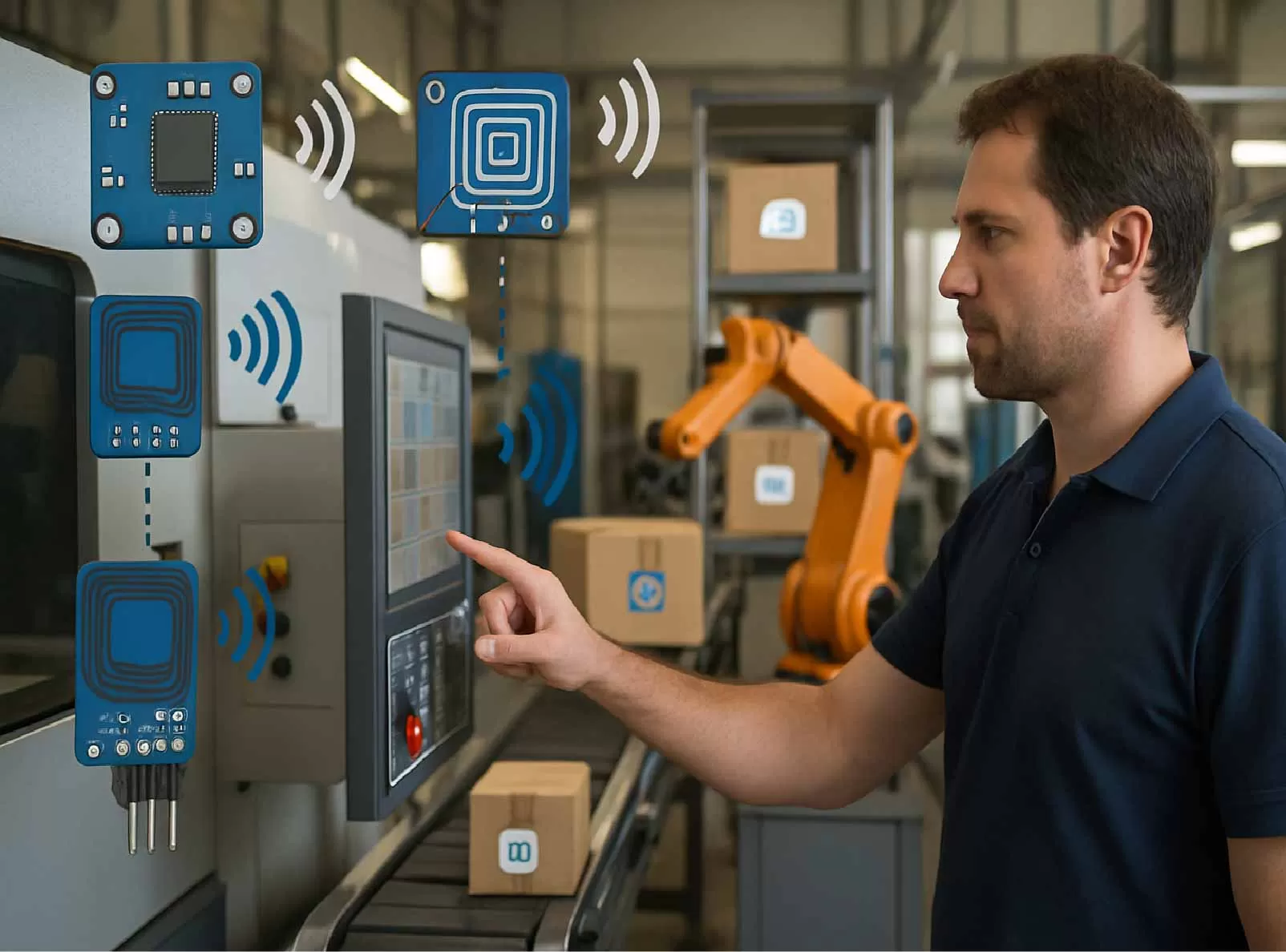 RFID module or factory application-01