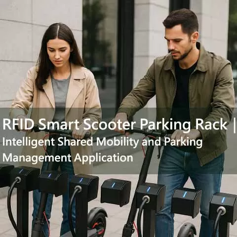 RFID Smart Scooter Parking Rack｜Intelligent Shared Mobility and Parking Management Application