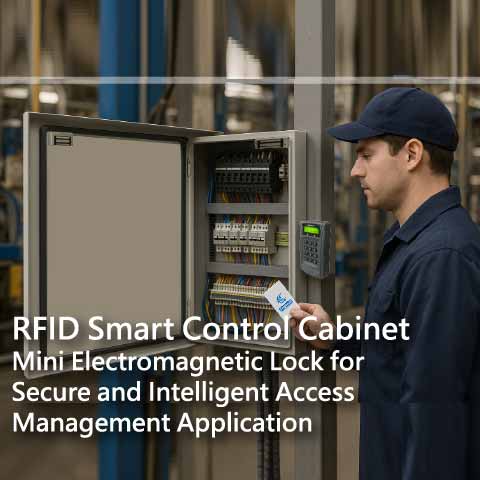 RFID 智慧電控箱應用｜PML-080A 迷你磁力鎖結合 RFID 模組的智慧安全控管